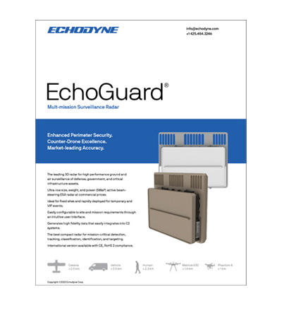 EchoGuard Radar Specs