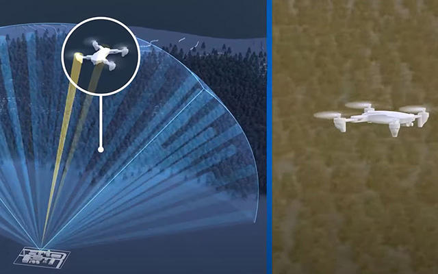 Radar Tracks Drones