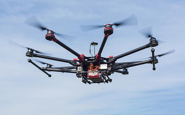 Radar Helps Drones "See"