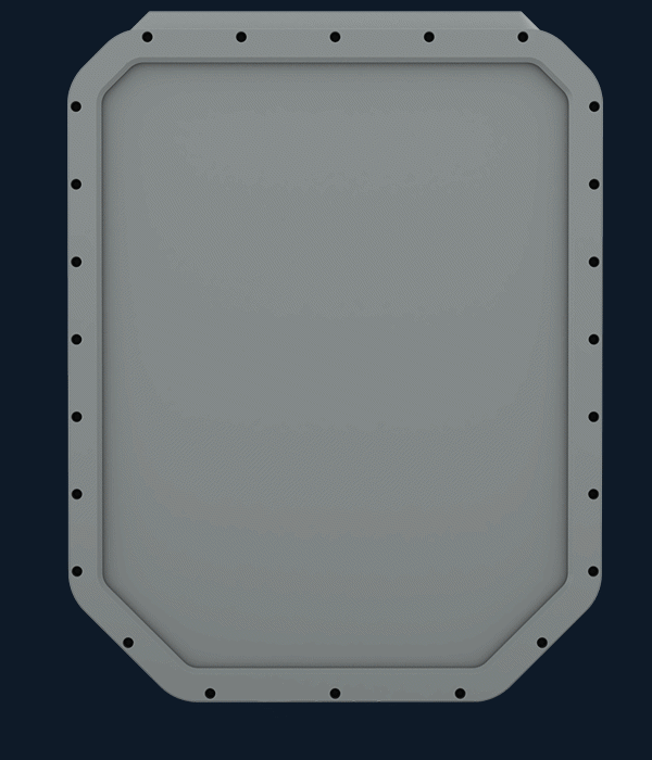 EchoShield medium-range MESA radar