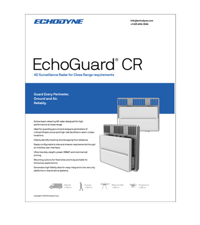 EchoGuard CR Spec Sheet Download